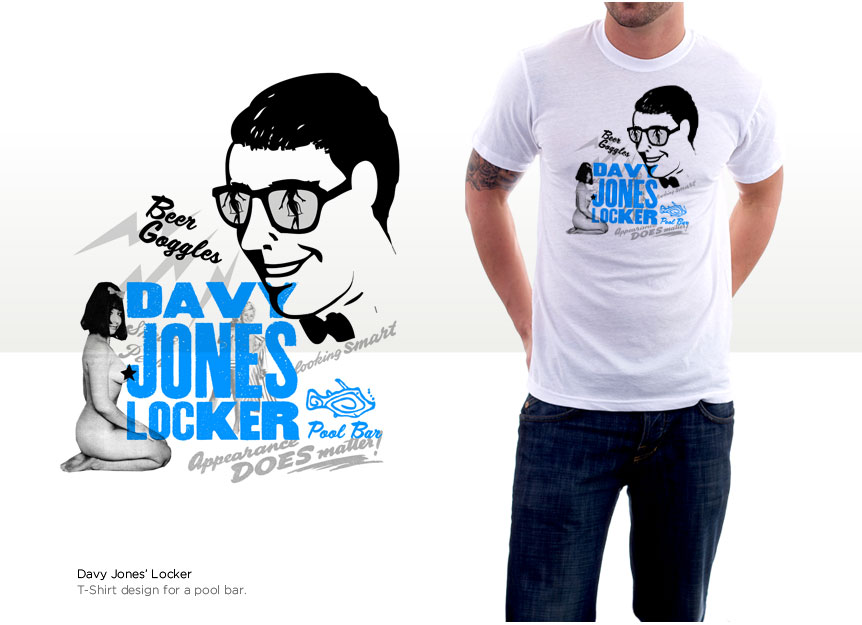 T-shirt design for DJL Bar